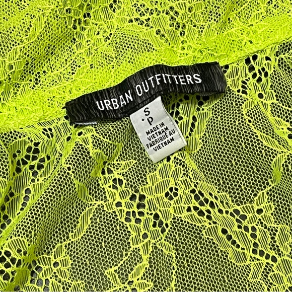 URBAN OUTFITTERS NEON LACE DUSTER DRESS - Picture 6 of 7